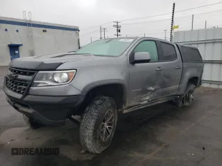 2018 Chevrolet Colorado 4WD ZR2 with VIN 1GCPTEE17J1211308, listed as a Copart auction lot 81398054 with 135,350 mi miles and Salvage Title. Bid and sale history available at carsss.com. Image 1.