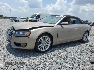 2010 Audi A5 Premium Plus z VIN WAULFAFH0AN021608, wystawiony jako Copart lot #55438325 z przebiegiem Nie podano mil oraz Szkoda całkowita • Salvage title. Historia ofert i sprzedaży dostępna na DreamBid. Obrazek 1.