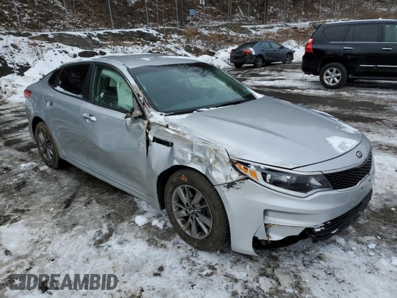 2016 Kia Optima LX Turbo with VIN 5XXGT4L18GG059422, listed as a Copart auction lot 44522895 with 41,954 mi miles and Salvage Title. Bid and sale history available at carsss.com. Image 4.