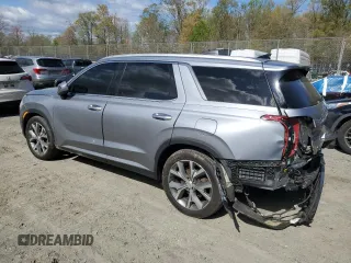 2020 Hyundai Palisade SEL with VIN KM8R4DHE9LU109343, listed as a Copart auction lot 52791105 with 51,542 mi miles and Salvage title. Bid and sale history available at DreamBid. Image 2.