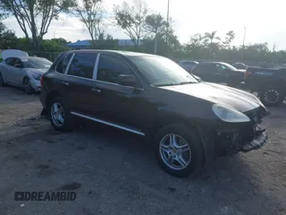 2009 Porsche Cayenne with VIN WP1AA29P19LA04209, listed as a IAAI auction lot 42547435 with 129,462 mi miles and . Bid and sale history available at DreamBid. Image 1.