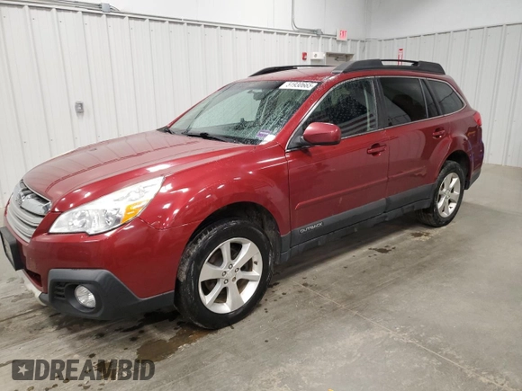 2014 Subaru Outback Limited with VIN 4S4BRBKC0E3312600, listed as a Copart auction lot 51930665 with 104,374 mi miles and Salvage Title. Bid and sale history available at DreamBid. Image 1.