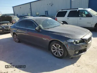 2016 BMW 5 Series 528i with VIN WBA5A5C59GG350555, listed as a Copart auction lot 48623835 with 136,909 mi miles and Salvage Title. Bid and sale history available at DreamBid. Image 4.