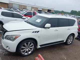 2014 Infiniti QX80 with VIN JN8AZ2NEXE9062068, listed as a IAAI auction lot 42378512 with 235,256 mi miles and . Bid and sale history available at DreamBid. Image 14.