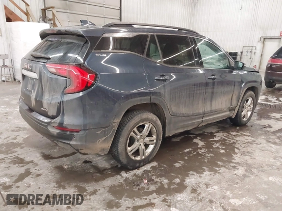 2018 GMC Terrain SLE with VIN 3GKALTEV0JL361531, listed as a IAAI auction lot 40997651 with 109,343 mi miles. Bid and sale history available at carsss.com. Image 4.