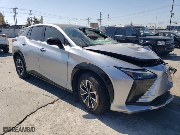 2023 Lexus RZ with VIN JTJAAAAB9PA008008, listed as a Copart auction lot 72086484 with 16,651 mi miles and Salvage Title. Bid and sale history available at carsss.com. Image 4.