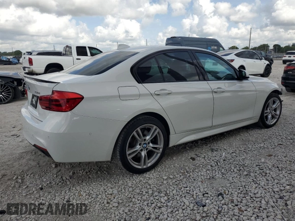 2018 BMW 3 Series 330i xDrive with VIN WBA8D9G59JNU69800, listed as a Copart auction lot 59544345 with 90,645 mi miles and Salvage title. Bid and sale history available at DreamBid. Image 3.