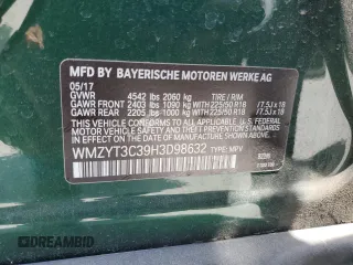 2017 MINI Countryman Cooper S z VIN WMZYT3C39H3D98632, wystawiony jako Copart lot #57314325 z przebiegiem 32 339 mil mil oraz Szkoda całkowita • Salvage title. Historia ofert i sprzedaży dostępna na DreamBid. Obrazek 13.