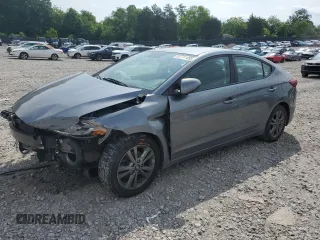 2018 Hyundai Elantra SEL z VIN 5NPD84LF8JH300519, wystawiony jako Copart lot #57711495 z przebiegiem 81 695 mil mil oraz Szkoda całkowita • Salvage title. Historia ofert i sprzedaży dostępna na DreamBid. Obrazek 1.