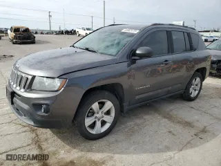 2016 Jeep Compass Sport with VIN 1C4NJDBB0GD685872, listed as a Copart auction lot 48962475 with 116,604 mi miles and Salvage Title. Bid and sale history available at carsss.com. Image 1.
