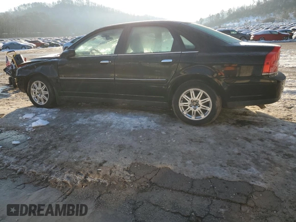 2005 Volvo S80 with VIN YV1TS592651407213, listed as a Copart auction lot 41680085 with 0 mi miles and Salvage Title. Bid and sale history available at carsss.com. Image 2.