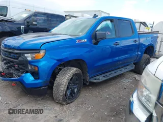 2022 Chevrolet Silverado 1500 Custom Trail Boss with VIN 3GCPDCED3NG689082, listed as a IAAI auction lot 41847136 with 38,101 mi miles and . Bid and sale history available at DreamBid. Image 17.