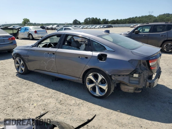 2018 Honda Accord Touring with VIN 1HGCV2F98JA021871, listed as a Copart auction lot 60749095 with 105,824 mi miles and Salvage title. Bid and sale history available at DreamBid. Image 2.