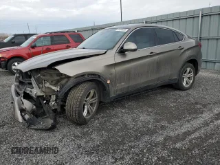 2018 BMW X6 xDrive35i with VIN 5UXKU2C54J0X50114, listed as a Copart auction lot 49408485 with 104,377 mi miles and Salvage Title. Bid and sale history available at carsss.com. Image 1.