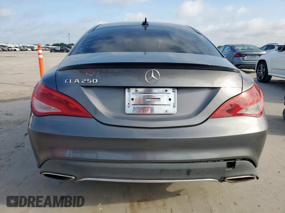 2018 Mercedes-Benz CLA 250 with VIN WDDSJ4EB4JN611912, listed as a Copart auction lot 61952745 with Not provided miles and Clean title. Bid and sale history available at DreamBid. Image 6.