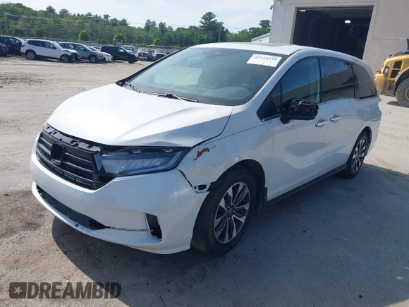 2023 Honda Odyssey EX-L с VIN 5FNRL6H60PB056011, выставлен на аукционе IAAI как лот 42524358 с пробегом Не указан миль и . История ставок и продаж доступна на DreamBid. Изображение 16.
