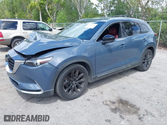2021 Mazda CX-9 Carbon Edition with VIN JM3TCADY3M0517722, listed as a IAAI auction lot 41951164 with 43,868 mi miles and . Bid and sale history available at carsss.com. Image 18.