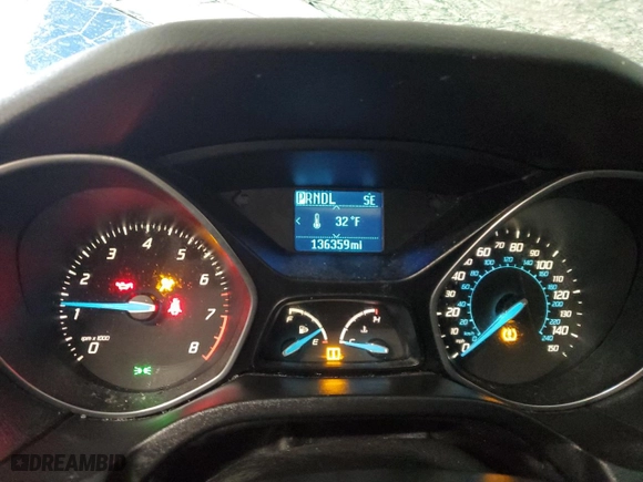 2012 Ford Focus SE with VIN 1FAHP3F27CL462248, listed as a Copart auction lot 45895925 with 136,359 mi miles and Salvage Title. Bid and sale history available at carsss.com. Image 9.