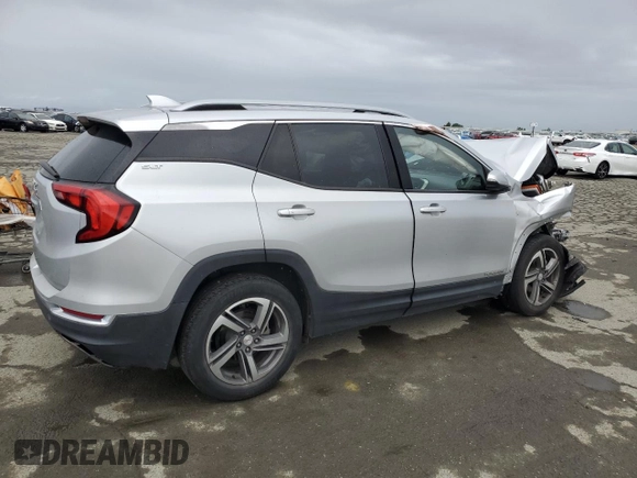 2021 GMC Terrain SLT with VIN 3GKALPEV9ML304403, listed as a Copart auction lot 50908395 with 78,658 mi miles and Salvage title. Bid and sale history available at DreamBid. Image 3.