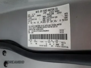 2010 Ford Explorer Limited с VIN 1FMEU7FE8AUA82863, выставлен на аукционе Copart как лот 61164515 с пробегом 141 714 миль миль и Списание • Salvage title. История ставок и продаж доступна на DreamBid. Изображение 13.