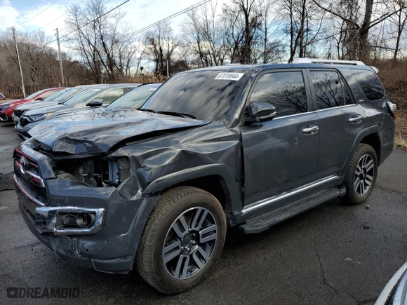 2024 Toyota 4Runner Limited with VIN JTEKU5JR6R6255314, listed as a Copart auction lot 87019944 with 2,947 mi miles and Salvage Title. Bid and sale history available at carsss.com. Image 1.