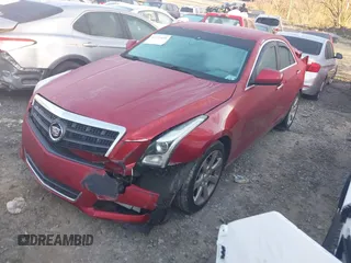 2013 Cadillac ATS z VIN 1G6AA5RA1D0138827, wystawiony jako IAAI lot #41773448 z przebiegiem 180 895 mil mil oraz . Historia ofert i sprzedaży dostępna na DreamBid. Obrazek 2.