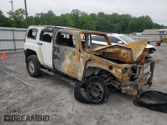2006 Hummer H3 z VIN 5GTDN136868153785, wystawiony jako Copart lot #58202235 z przebiegiem Nie podano mil oraz Szkoda całkowita • Salvage title. Historia ofert i sprzedaży dostępna na DreamBid. Obrazek 4.