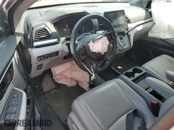 2022 Honda Odyssey Touring с VIN 5FNRL6H85NB056617, выставлен на аукционе Copart как лот 59208295 с пробегом 26 000 миль миль и Списание • Salvage title. История ставок и продаж доступна на DreamBid. Изображение 8.