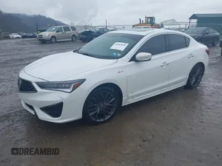 2022 Acura ILX Premium with VIN 19UDE2F82NA005781, listed as a IAAI auction lot 42002849 with 24,795 mi miles and . Bid and sale history available at DreamBid. Image 16.