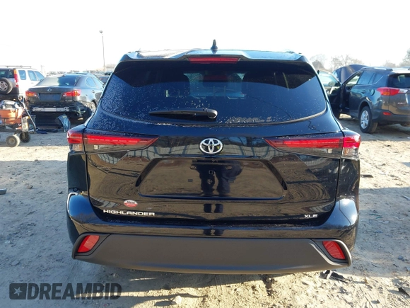 2024 Toyota Highlander LE with VIN 5TDKDRAH6RS051518, listed as a IAAI auction lot 41393093 with 23,305 mi miles and . Bid and sale history available at DreamBid. Image 16.
