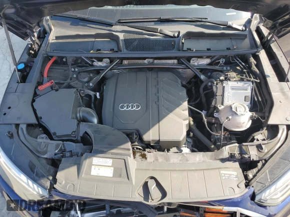 2023 Audi Q5 Prestige with VIN WA1CBAFYXP2066266, listed as a Copart auction lot 76066524 with 17,306 mi miles and Salvage Title. Bid and sale history available at carsss.com. Image 12.