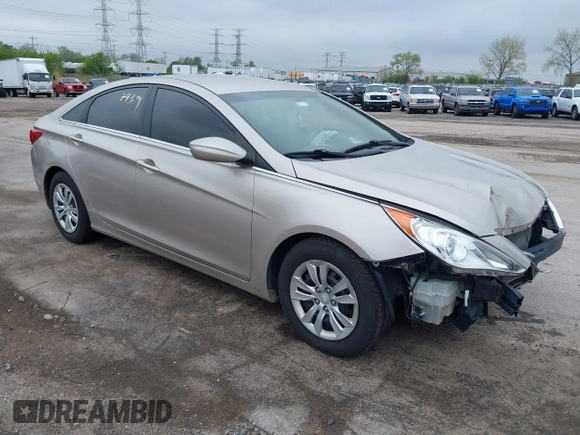 2011 Hyundai Sonata GLS with VIN 5NPEB4AC4BH113715, listed as a IAAI auction lot 42177439 with 183,176 mi miles and . Bid and sale history available at carsss.com. Image 1.