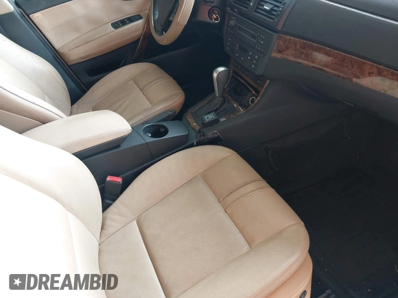 2008 BMW X3 3.0si with VIN WBXPC93438WJ02414, listed as a IAAI auction lot 42019361 with 175,326 mi miles and . Bid and sale history available at DreamBid. Image 5.