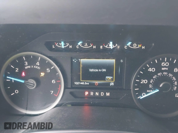2020 Ford F-150 XL with VIN 1FTFX1E5XLKE18638, listed as a IAAI auction lot 41281632 with 102,146 mi miles. Bid and sale history available at carsss.com. Image 7.