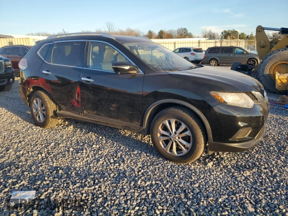 2015 Nissan Rogue S with VIN KNMAT2MV7FP585575, listed as a Copart auction lot 47958775 with 109,336 mi miles and Salvage Title. Bid and sale history available at DreamBid. Image 4.