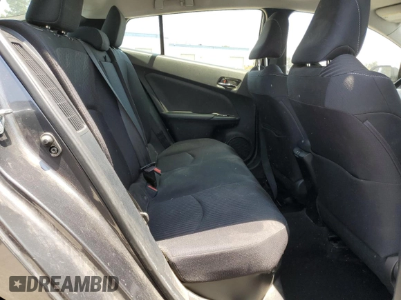 2021 Toyota Prius LE z VIN JTDKAMFPXM3174518, wystawiony jako Copart lot #58854495 z przebiegiem 83 445 mil mil oraz Szkoda całkowita • Salvage title. Historia ofert i sprzedaży dostępna na DreamBid. Obrazek 10.