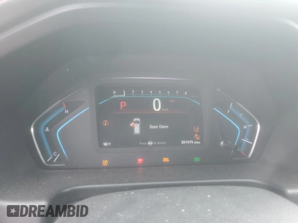 2019 Honda Odyssey EX with VIN 5FNRL6H58KB022432, listed as a Copart auction lot 61501254 with 91,979 mi miles and Non Repairable. Bid and sale history available at carsss.com. Image 9.