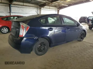 2013 Toyota Prius One with VIN JTDKN3DU3D0355257, listed as a Copart auction lot 54535415 with 118,816 mi miles and Salvage Title. Bid and sale history available at carsss.com. Image 3.
