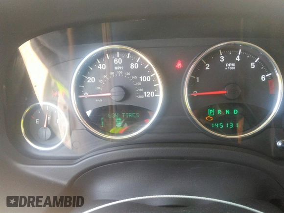 2011 Jeep Compass Limited with VIN 1J4NF5FB7BD281746, listed as a IAAI auction lot 41758467 with 145,131 mi miles. Bid and sale history available at carsss.com. Image 7.