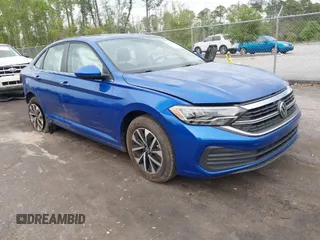 2023 Volkswagen Jetta S with VIN 3VW4M7BU2PM058713, listed as a IAAI auction lot 41931426 with 4,776 mi miles and . Bid and sale history available at DreamBid. Image 1.
