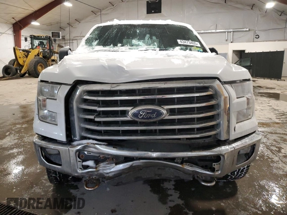 2016 Ford F-150 XLT with VIN 1FTFX1EG0GFD08245, listed as a Copart auction lot 43473405 with 101,567 mi miles and Salvage Title. Bid and sale history available at carsss.com. Image 5.
