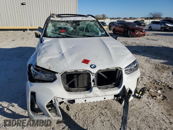 2023 BMW X3 M40i with VIN 5UX83DP07P9S24541, listed as a Copart auction lot 87211424 with Not Provided miles and Salvage Title. Bid and sale history available at DreamBid. Image 5.