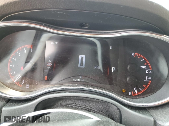 2014 Dodge Durango Limited with VIN 1C4RDJDG5EC425390, listed as a Copart auction lot 59523385 with 112,113 mi miles and Clean title. Bid and sale history available at DreamBid. Image 9.