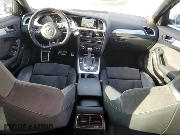 2016 Audi S4 Premium Plus with VIN WAUBGAFL8GA009994, listed as a Copart auction lot 72191514 with 112,388 mi miles and Salvage Title. Bid and sale history available at carsss.com. Image 8.