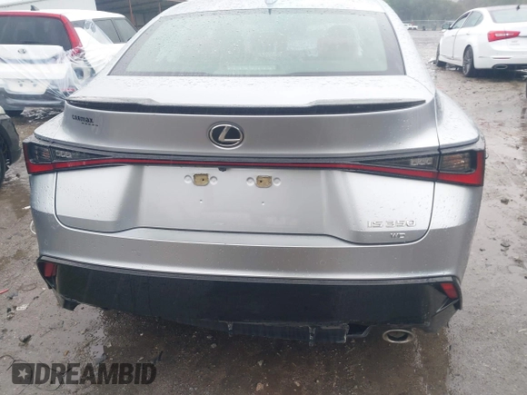 2022 Lexus IS 350 F Sport with VIN JTHGZ1E29N5023662, listed as a IAAI auction lot 42346194 with 53,996 mi miles and . Bid and sale history available at DreamBid. Image 19.