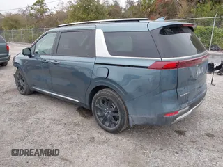 2023 Kia Carnival SX with VIN KNDNE5H32P6278375, listed as a IAAI auction lot 41503013 with 25,825 mi miles. Bid and sale history available at carsss.com. Image 3.