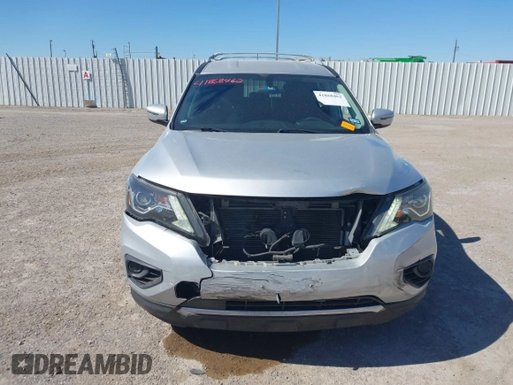 2018 Nissan Pathfinder SV with VIN 5N1DR2MN1JC660200, listed as a IAAI auction lot 41868462 with 134,809 mi miles. Bid and sale history available at carsss.com. Image 12.