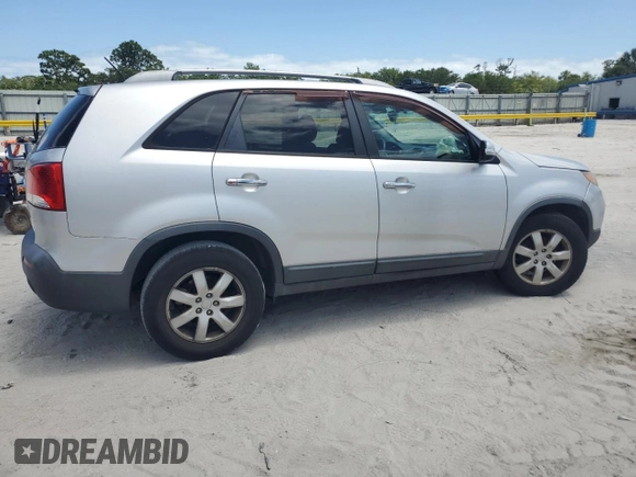 2011 Kia Sorento LX with VIN 5XYKT3A15BG153950, listed as a Copart auction lot 54901365 with 113,889 mi miles and Salvage Title. Bid and sale history available at carsss.com. Image 3.