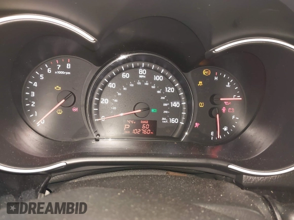 2014 Kia Sorento LX with VIN 5XYKT4A73EG471273, listed as a IAAI auction lot 41838577 with 102,760 mi miles and . Bid and sale history available at carsss.com. Image 16.