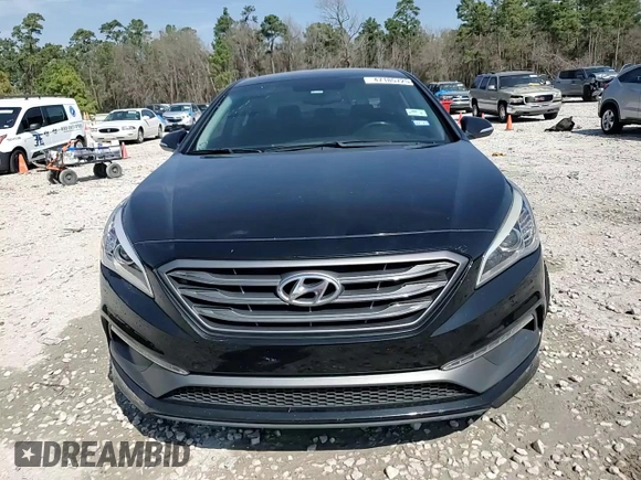 2017 Hyundai Sonata Sport with VIN 5NPE34AF7HH569322, listed as a Copart auction lot 47185725 with 118,954 mi miles and Clean Title. Bid and sale history available at DreamBid. Image 13.